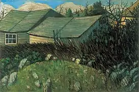 Hátsó udvar (« Arrière-cour », 1911)