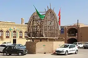 Nakhl en attente à Yazd