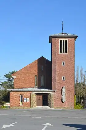 L'église Saint-Benoît en 2023.