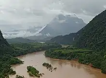 Photographie du fleuve Nam Ou situé au Laos