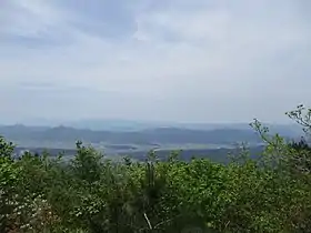 Namsan depuis le mont Tohamsan.