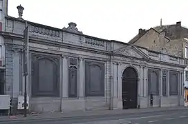 Façade de l'hôtel de Gaiffier d'Hestroy (Musée des Arts anciens du Namurois).