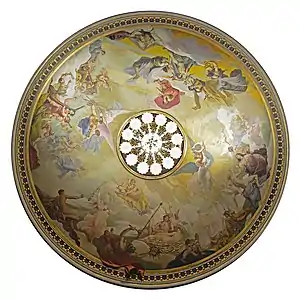 Plafond de la salle du théâtre Graslin à Nantes (1881).