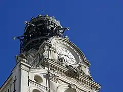 Beffroi de l'ancien château du Bouffay apposé sur l'église Sainte-Croix