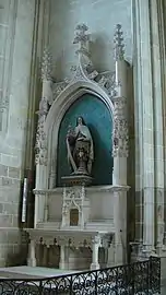 Chapelle dédiée à Françoise d'Ambroise, située dans la cathédrale de Nantes.