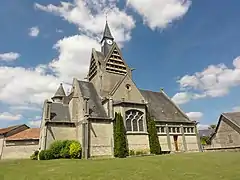 L'église Saint-Médard.