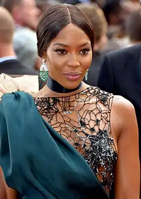 Naomi Campbell au festival de Cannes 2018.