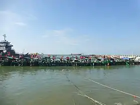 Le ferry de Naozhou en 2018.