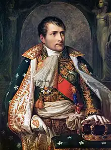 Andrea Appiani, Napoléon roi d'Italie, 1805, Kunsthistorisches Museum, Vienne.
