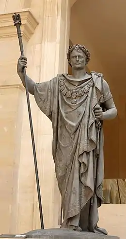 Napoléon en triomphateur (1808), Paris, musée du Louvre.