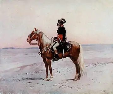 Napoléon en Égypte, huile sur toile, localisation inconnue.