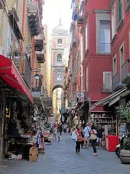 Via San Gregorio Armeno.