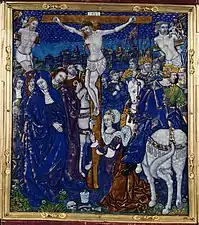Crucifixion par Nardon Pénicaud (vers 1495-1525, Walters Art Museum, Baltimore).