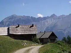 Le hameau d'alpage de Narreyroux