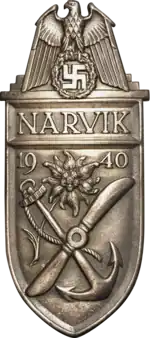 Plaque de bras Narvik