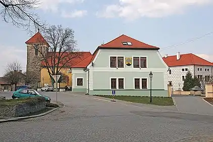 L'hôtel de ville.