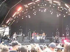 Aperçu de la Mainstage 01 en 2009, avec Nashville Pussy.