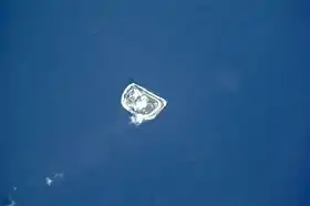 Vue satellite de Nassau.