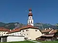 Nassereith, église : die Pfarrkirche hl. Drei König.