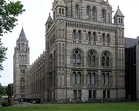 Le musée d'histoire naturelle.