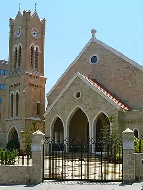 L'église nationale évangélique de Beyrouth.