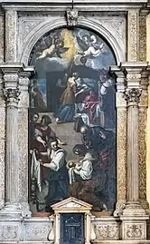 Nativité de Marie par Palma il Giovane