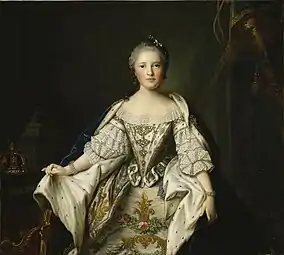 Marie-Josèphe de Saxeprincesse de Pologne (1744)