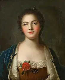 Portrait de Victoire de France par Jean-Marc Nattier (v. 1750).