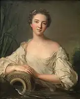 Portrait de Louise Henriette de Bourbon en Hébé, de Jean-Marc Nattier, 1750, Metropolitan Museum of Art, New York.