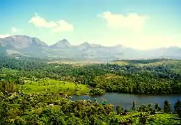 Le District d'Idukki et avec le Wayanad, l'un des deux districts montagneux de l'État.