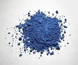 Pigment outremer naturel à base de lapis-lazuli