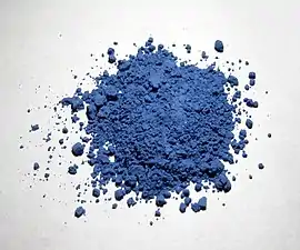 Pigment naturel de type "ultramarine"