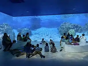 Le Naturascope, salle de projection à 270°