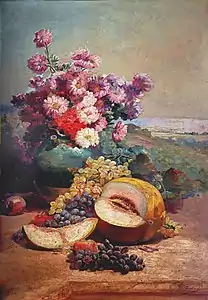 Nature morte aux raisins, Huile sur toile, 1906