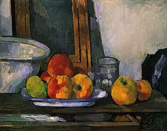 Paul Cézanne,  Nature morte au tiroir ouvert (1877)