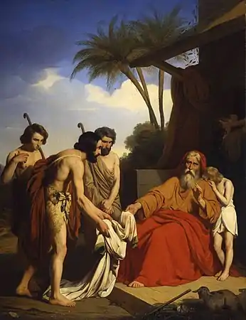 La Robe de Joseph rapportée à Jacob (1841).