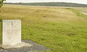 Monument à Charles Pehu et Raymond Lerond, F.F.I du groupe de Verzenay tombés le 29 août 1944.