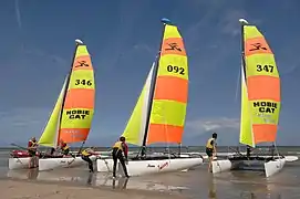 Catamaran à Bray-Dunes.