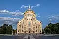 Cathédrale navale de Kronstadt par Vassili Kossiakov.