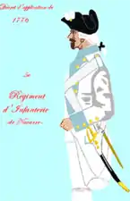 régiment de Navarre de 1776 à 1779