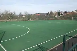 Un terrain de football de Navenne.