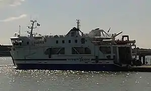 L’Île de Groix au ponton de la gare maritime de Lorient