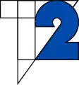 Logo de TV2 de septembre 1990 à septembre 1994