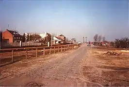 La gare de Neerpelt, juste après sa réouverture aux voyageurs (1978).