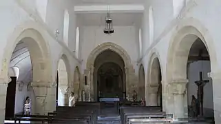 La nef de l'église.