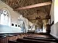 La nef de l’église Saint-Denis.