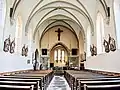 Vue intérieure de l'église Saint-Maurice