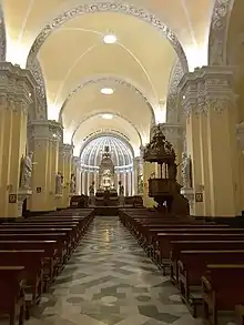 Nef de la Cathédrale Notre Dame d'Arequipa