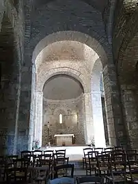 La nef du prieuré