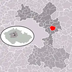 Localisation de Nehvizdy